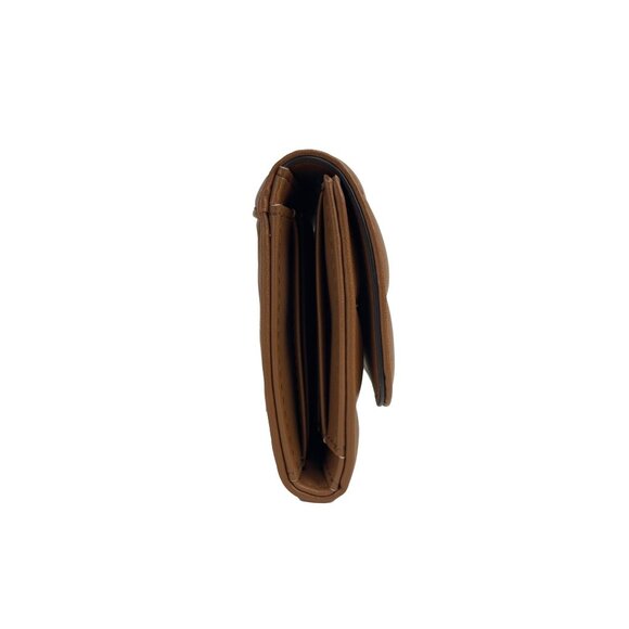 NEW Michael Kors Jet Set Travel Large Quilted Leather Trifold Wallet Luggage NWT - Picture 5 of 6